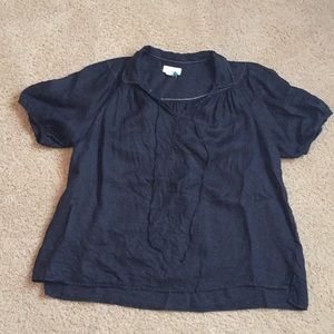 A+ Anthropologie Black Tunic - 2X